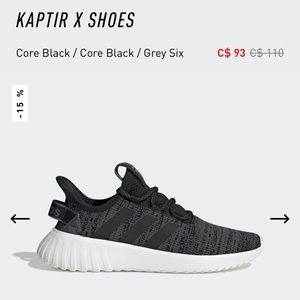 Adidas Kaptir X Cloudfoam running shoes
